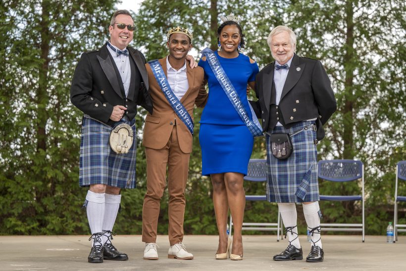 In Photos Augusta University Celebrates New Tartan Tradition Jagwire