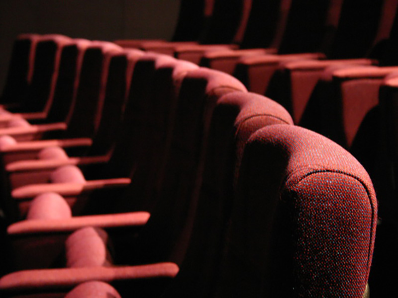 Theater interior auditorium seats