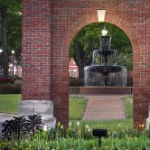 campus arch entrance that says Augusta University