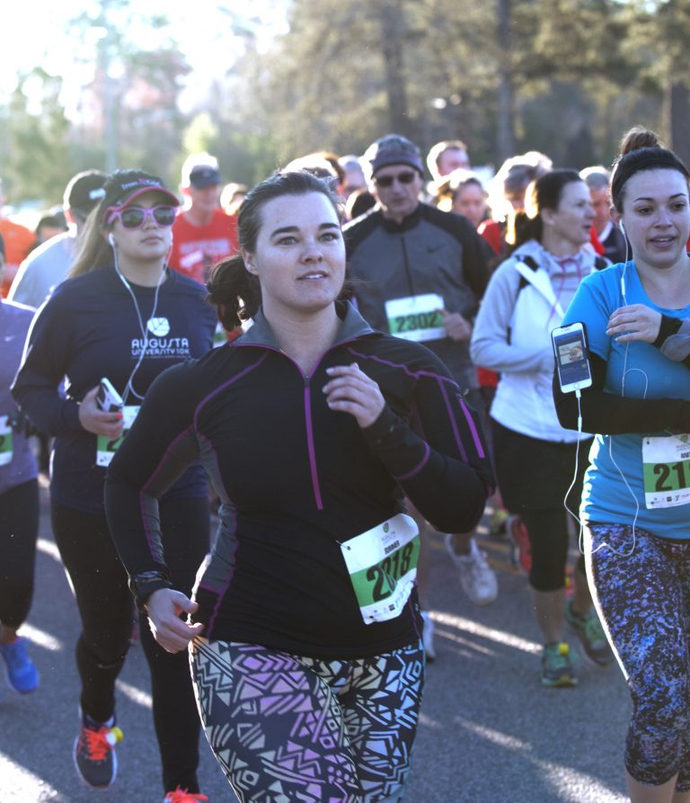 people running