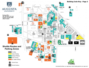 augusta state university campus map Two Health Sciences Parking Lots Closed For Building Demolition augusta state university campus map