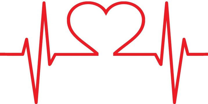 heart symbol inside cardiogram