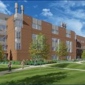 Color rendering of new college