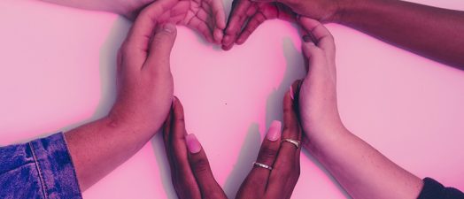 hands making a heart