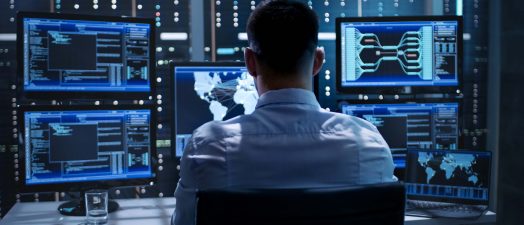 Man at computer