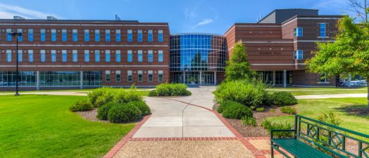 walkway leading to building