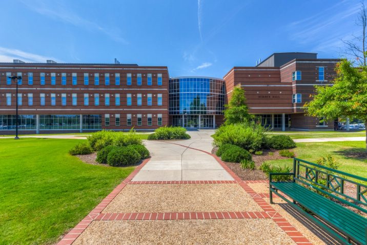 walkway leading to building