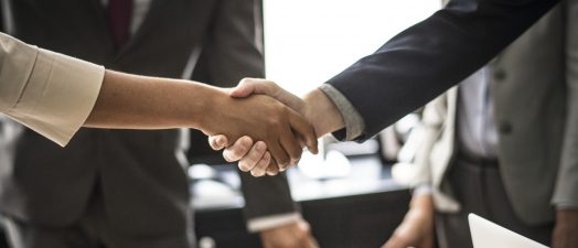 shaking hands