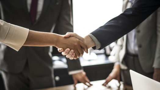 shaking hands
