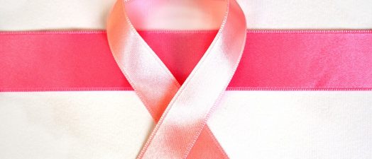 A pink ribbon