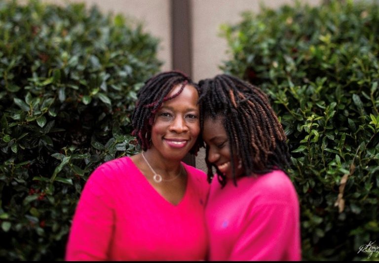 mother and daughter