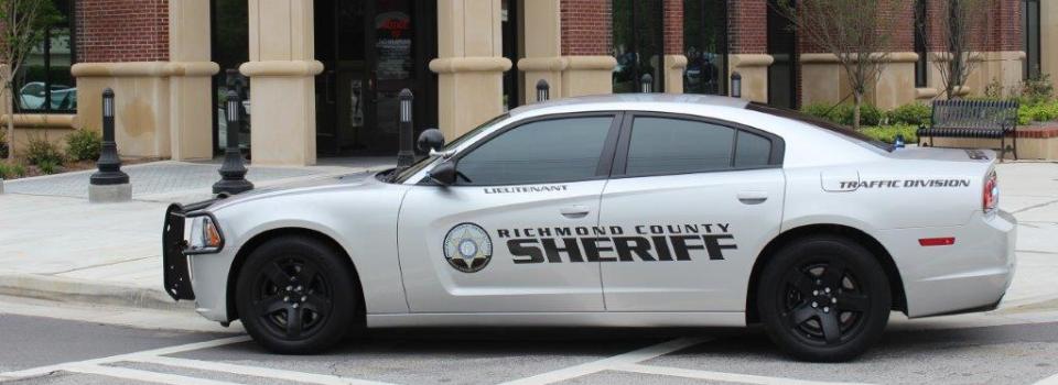 A Richmond County Sheriff's car.