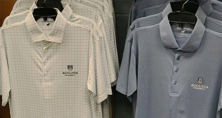 Augusta University golf shirts