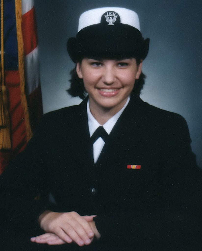 woman in uniform