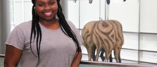 girl smiling