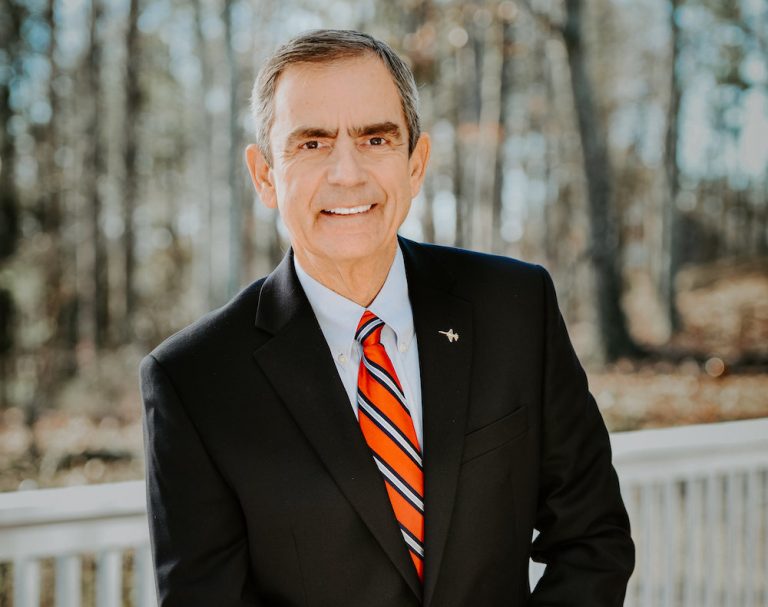 Man standing outside.