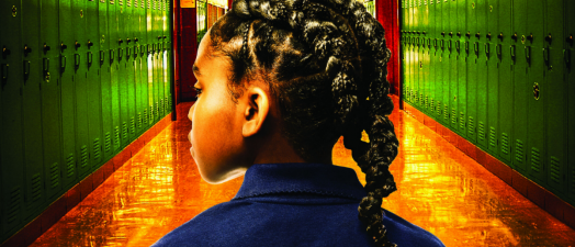 Girl in school