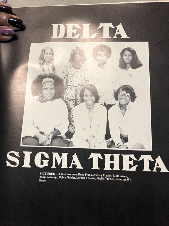 old photo of delta sigma theta