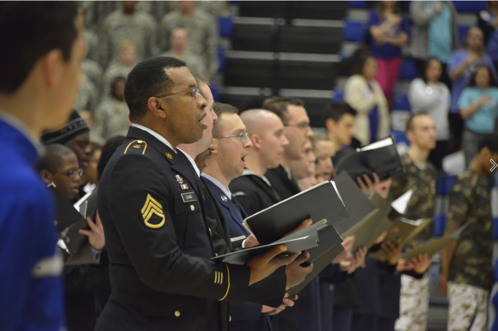 military singing