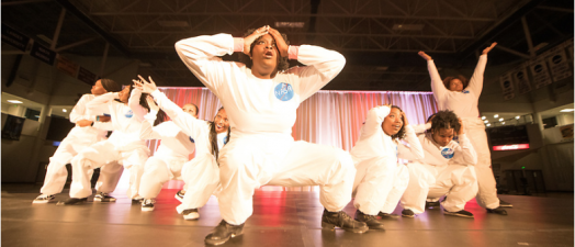 women dancing