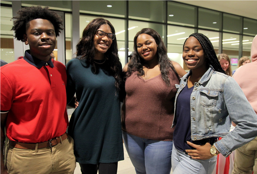 students smiling for a photo