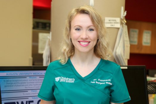 Doctor in a hospital.