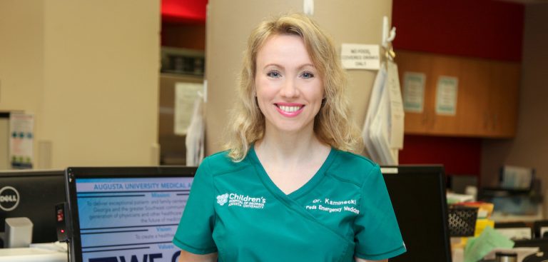 Doctor in a hospital.