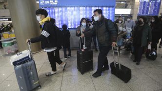 People in airport