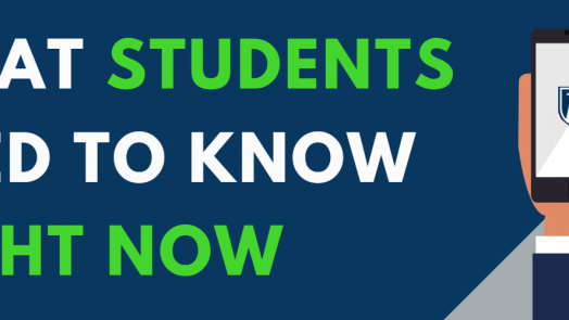 What Students need to know right now graphic