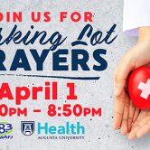 Flyer for Parking Lot prayers