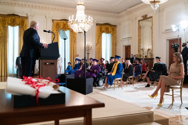 White House graduation