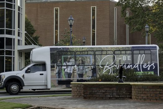 college campus shuttle