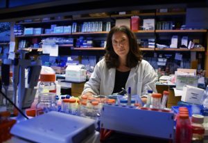 Woman in lab