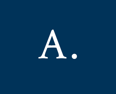 A. magazine logo