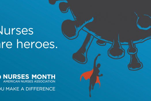 Nurse are heroes flyer