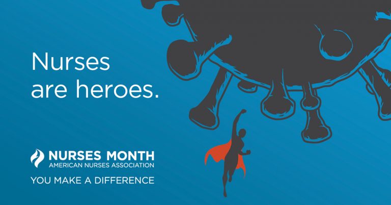 Nurse are heroes flyer