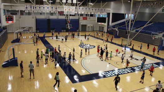 kids playing basketball
