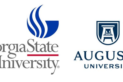 GSU, AU logos