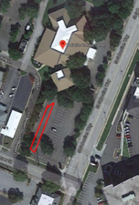 map of parking lot