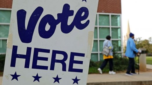 voting sign