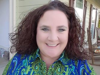 Woman smiling