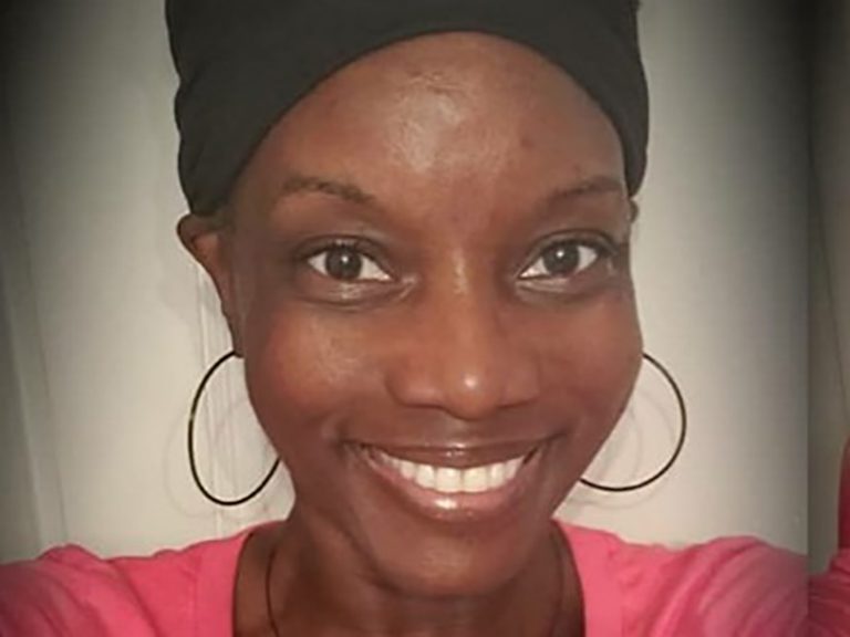 Dr. McCloud looking at camera