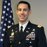 Man in military uniform