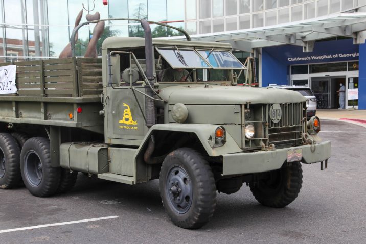 large military truck