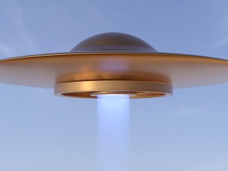 A photo of a UFO