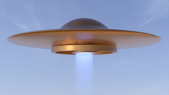 A photo of a UFO