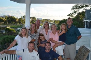 Big family posing for photo