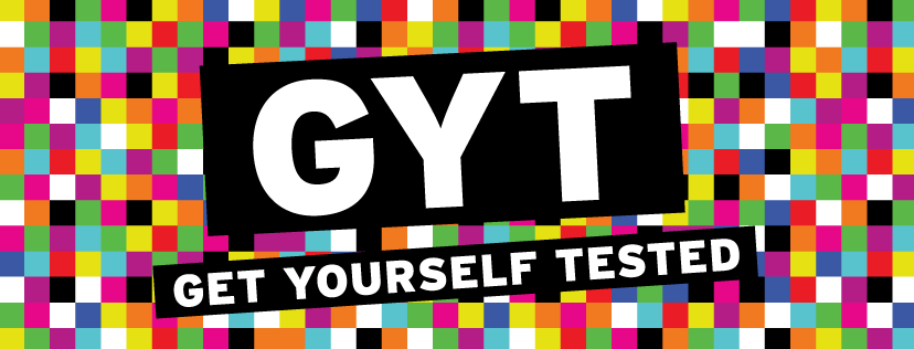 promo image that reads "GYT: Get Yourself Tested"