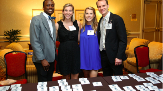 people standing for photo