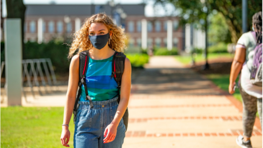 woman walking